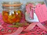 Tomates cerise confites