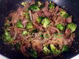 Wok de boeuf sauté au sésame #recette allégée (pour 4 personnes)