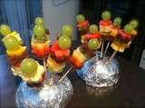 Brochette de fruits