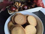 Biscuits à la farine de chataigne