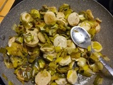 Boudin blanc et poireaux au confit d'oignons