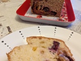 Cake aux prunes rouges