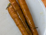 Carottes nouvelles braisées