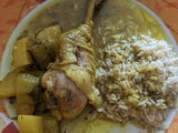 Colombo de poulet guadeloupéen