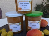 Confiture aux mirabelles et aux abricots
