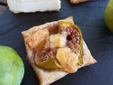 Feuilletés figues et chèvre