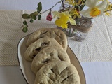 Fougasse individuelles aux anchois et tomates confites