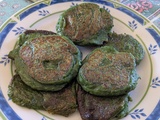 Galettes de fanes de radis