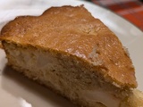 Gâteau aux pommes et à la noix de coco