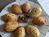 Madeleines aux fruits confits