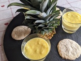 Mousse à l'ananas au thermomix