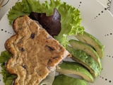 Quiche sans pâte au thon et à la moutarde