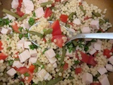 Salade de perles aux légumes d'été