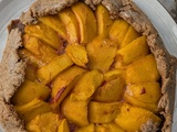 Tarte rustiques aux nectarines