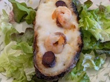 Tartine chorizo crevettes mozza