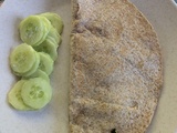 Wrap pesto mozzarella