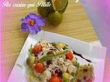 Ceviche de cabillaud fruit exotique