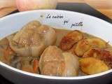 Paupiettes de veau au cidre et ses pommes flambées au calvados