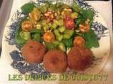 Croquettes de thon indien et sa salade fraicheur