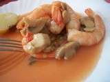 Blanquette de crevettes