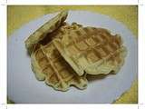 Gaufre sans lactose