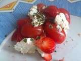 Fraises dans la salade