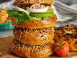 Bagel au Yaourt et Vinaigre de Datte