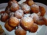 Beignets a la cannelle et fleur d’oranger