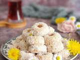 Biscuits Puits aux Amandes et Coco à la Confiture