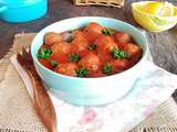 Boulettes de Viande Hachée en Sauce Tomate