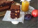 Brownies à la cannelle et Noisette Caramélisées au Cappuccino