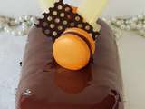 Bûche Chocolat Orange