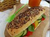 Ciabatta aux Graines d’Eric Kayser en Sandwich