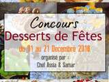 Dessert de Fêtes : Premières Participations