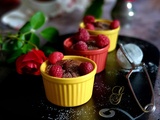 Fondant Cœur Coulant au Chocolat et Gianduja