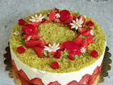 Fraisier aux Amandes