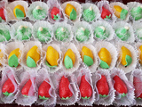 Fruits Algériens en Pâte d’Amande { Fraise Citron et Figue }