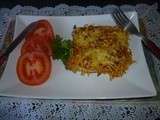 Gratin de Spaghettis au thon ( rapide et simple)