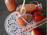 Jus de Nectarine et Tomate