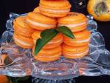 Macaron Kaki Mandarine