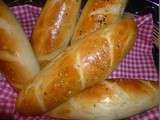 Mini Baguettes Briochées pour le ramadan