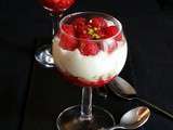 Mousse Mascarpone Citron et Framboises