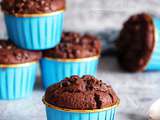 Muffins Moelleux Fondants au Chocolat