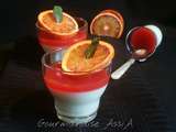 Panna Cotta Amandes et Orange Sanguine