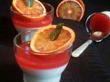 Panna Cotta Amandes et Orange Sanguine