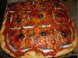 Pizza aux anchois