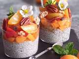 Pudding de Chia Abricot et Prune