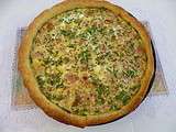 Quiche aux epinards&dessert m'halabia