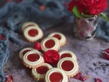 Sablés au Chocolat et Confiture de Framboise