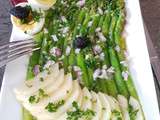 Salade aux Asperges et Poire